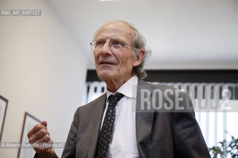 19.02.2020, il Prof. Mario Rasetti, scienziato, epidemiologo, Pres ISI Foundation  (INSTITUTE for SCIENTIFIC IINTERCHANGE) di Torino ©Alberto Ramella/Rosebud2