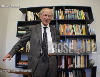 19.02.2020, il Prof. Mario Rasetti, scienziato, epidemiologo, Pres ISI Foundation  (INSTITUTE for SCIENTIFIC IINTERCHANGE) di Torino ©Alberto Ramella/Rosebud2