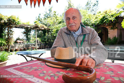 Revello (cn) 12.5.21, Paolo Pejrone arch.di giardini nella sua casa e giardino ©Alberto Ramella/Rosebud2