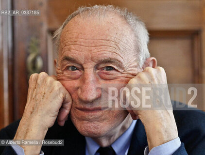 15.12.2020, Torino, Prof. emerito PIERO AMERIO nella sua casa a Torino ©Alberto Ramella/Rosebud2