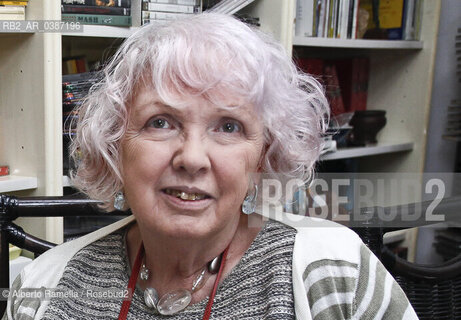 Pecetto Torinese, 17.5.21, Silvana Quadrino psicoterapeuta e scrittrice a casa sua. ©Alberto Ramella/Rosebud2