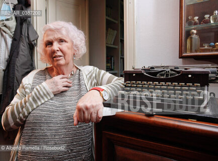 Pecetto Torinese, 17.5.21, Silvana Quadrino psicoterapeuta e scrittrice a casa sua. ©Alberto Ramella/Rosebud2