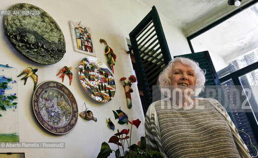 Pecetto Torinese, 17.5.21, Silvana Quadrino psicoterapeuta e scrittrice a casa sua. ©Alberto Ramella/Rosebud2