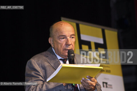 14.9.21, TORINO, TEATRO CARIGNANO, CONF STAMPA 7A ED BIENNALE DEMOCRAZIA - NELLA FOTO: IL PRES DI BD GUSTAVO ZAGREBELSKY ©Alberto Ramella/Rosebud2