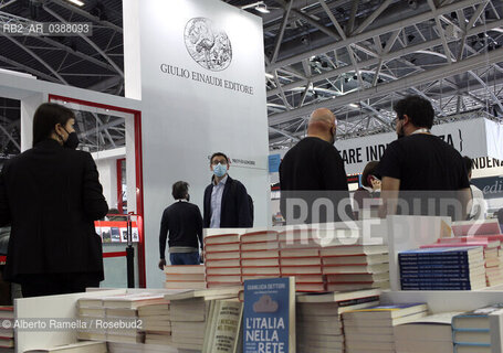 16.10.21, TORINO, LINGOTTO, SALONE DEL LIBRO 2021 - DAY#1 - NELLA FOTO: interno salone ©Alberto Ramella/Rosebud2