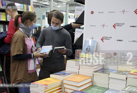 16.10.21, TORINO, LINGOTTO, SALONE DEL LIBRO 2021 - DAY#1 - NELLA FOTO: interno salone ©Alberto Ramella/Rosebud2