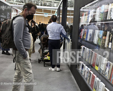 16.10.21, TORINO, LINGOTTO, SALONE DEL LIBRO 2021 - DAY#1 - NELLA FOTO: interno salone ©Alberto Ramella/Rosebud2