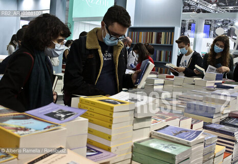 16.10.21, TORINO, LINGOTTO, SALONE DEL LIBRO 2021 - DAY#1 - NELLA FOTO: interno salone ©Alberto Ramella/Rosebud2