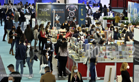 16.10.21, TORINO, LINGOTTO, SALONE DEL LIBRO 2021 - DAY#1 - NELLA FOTO: interno salone ©Alberto Ramella/Rosebud2