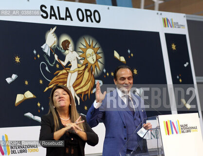 14.10.21, TORINO, LINGOTTO, SALONE DEL LIBRO 2021 - DAY#1 - NELLA FOTO: INAUGURAZIONE-ALBERTO CIRIO PRES REG PIEM ©Alberto Ramella/Rosebud2