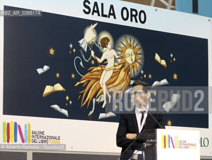 14.10.21, TORINO, LINGOTTO, SALONE DEL LIBRO 2021 - DAY#1 - NELLA FOTO: INAUGURAZIONE DIRETTORE SDL NICOLA LAGIOIA ©Alberto Ramella/Rosebud2