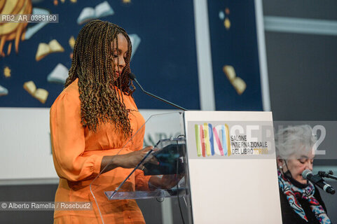 14.10.21, TORINO, LINGOTTO, SALONE DEL LIBRO 2021 - DAY#1 - NELLA FOTO:  Chimamanda Ngozi Adichie ©Alberto Ramella/Rosebud2