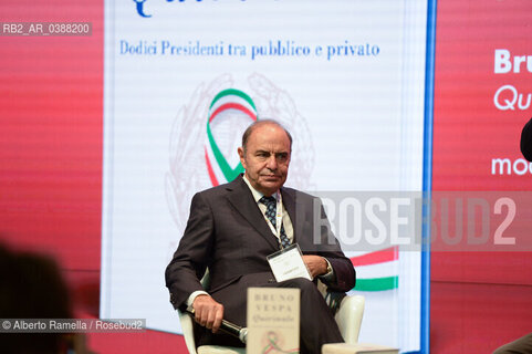 15.10.21, TORINO, LINGOTTO, SALONE DEL LIBRO 2021 - DAY#2 - NELLA FOTO:  BRUNO VESPA ©Alberto Ramella/Rosebud2