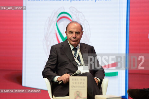 15.10.21, TORINO, LINGOTTO, SALONE DEL LIBRO 2021 - DAY#2 - NELLA FOTO:  BRUNO VESPA ©Alberto Ramella/Rosebud2