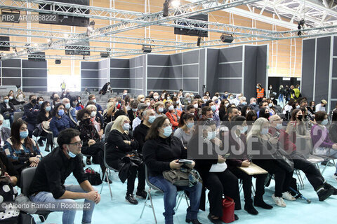 15.10.21, TORINO, LINGOTTO, SALONE DEL LIBRO 2021 - DAY#2 - NELLA FOTO: interno salone ©Alberto Ramella/Rosebud2