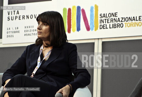 15.10.21, TORINO, LINGOTTO, SALONE DEL LIBRO 2021 - DAY#1 - NELLA FOTO:Valerie Perrin ©Alberto Ramella/Rosebud2