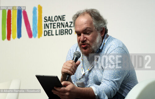 16.10.21, TORINO, LINGOTTO, SALONE DEL LIBRO 2021 - DAY#1 - NELLA FOTO: INCONTRO CON MATHIA ENARD ©Alberto Ramella/Rosebud2