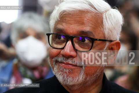 19/05/22, Torino, Lingotto, Salone del Libro 2022 - nella foto: Amitav Ghosh autore della Lectio Magistralis introduttiva ©Alberto Ramella/Rosebud2