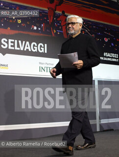 19/05/22, Torino, Lingotto, Salone del Libro 2022 - nella foto: Amitav Ghosh autore della Lectio Magistralis introduttiva ©Alberto Ramella/Rosebud2