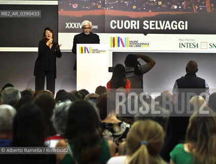 19/05/22, Torino, Lingotto, Salone del Libro 2022 - nella foto: Amitav Ghosh autore della Lectio Magistralis introduttiva ©Alberto Ramella/Rosebud2