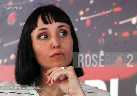 21/05/22, Torino, Lingotto, Salone Internazionale del Libro 2022 - nella foto: Pamela CocconI autrIce del libro DILDO ©Alberto Ramella/Rosebud2