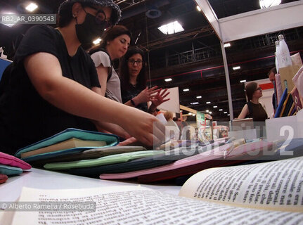 21/05/22, Torino, Lingotto, Salone Internazionale del Libro 2022 - nella foto: interni salone del libro ©Alberto Ramella/Rosebud2