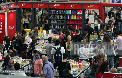 21/05/22, Torino, Lingotto, Salone Internazionale del Libro 2022 - nella foto: interni salone del libro ©Alberto Ramella/Rosebud2