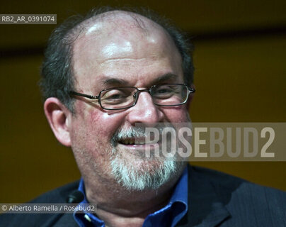 Torino,  17-5-2009, salone del libro,Salman Rushdie ©Alberto Ramella/Rosebud2