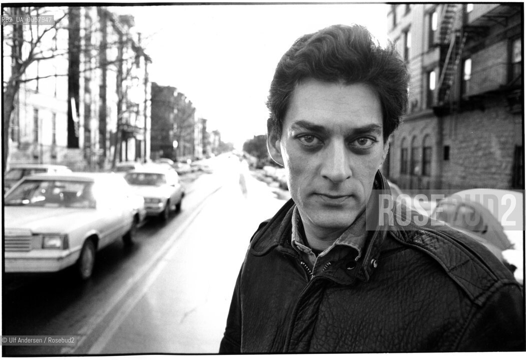 American writer Paul Auster. New York, January 8, 1988 - ©Ulf Andersen/Rosebud2