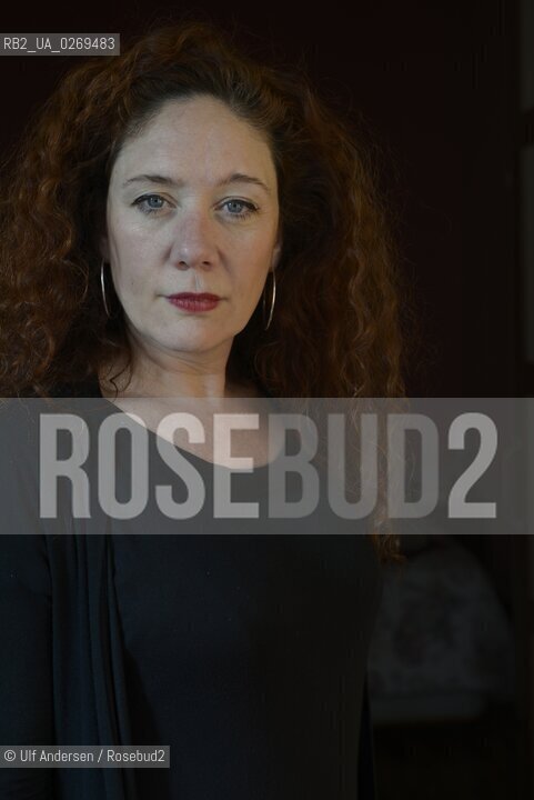 Spanish writer Cristina Fallaras. Barcelona, January 28, 2013 ©Ulf Andersen/Rosebud2