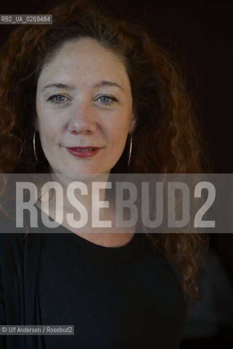 Spanish writer Cristina Fallaras. Barcelona, January 28, 2013 ©Ulf Andersen/Rosebud2
