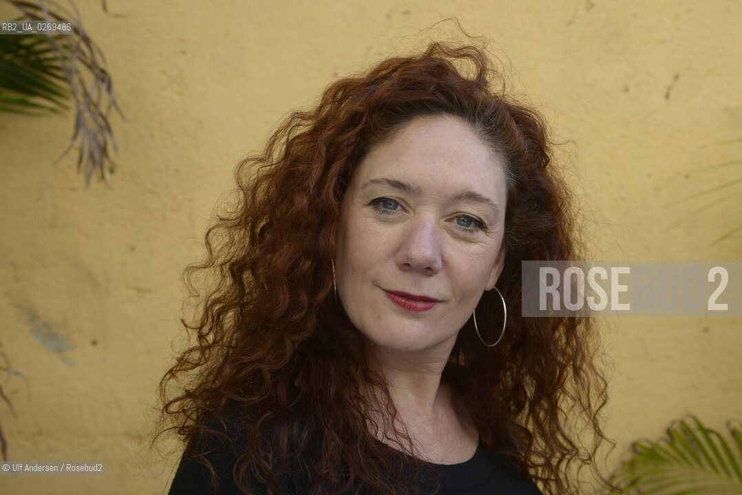 Spanish writer Cristina Fallaras. Barcelona, January 28, 2013 ©Ulf Andersen/Rosebud2