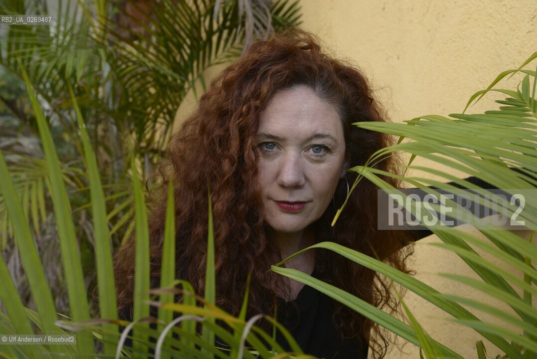 Spanish writer Cristina Fallaras. Barcelona, January 28, 2013 ©Ulf Andersen/Rosebud2