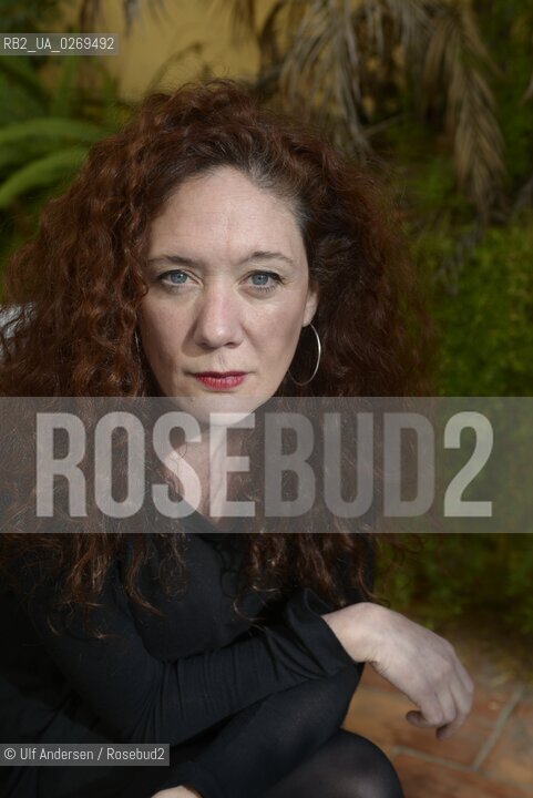 Spanish writer Cristina Fallaras. Barcelona, January 28, 2013 ©Ulf Andersen/Rosebud2