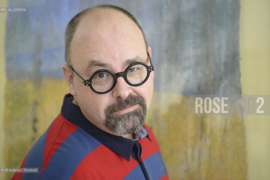 Spanish writer Carlos Luis Zafon. Barcelona, January 30, 2013 - ©Ulf Andersen/Rosebud2