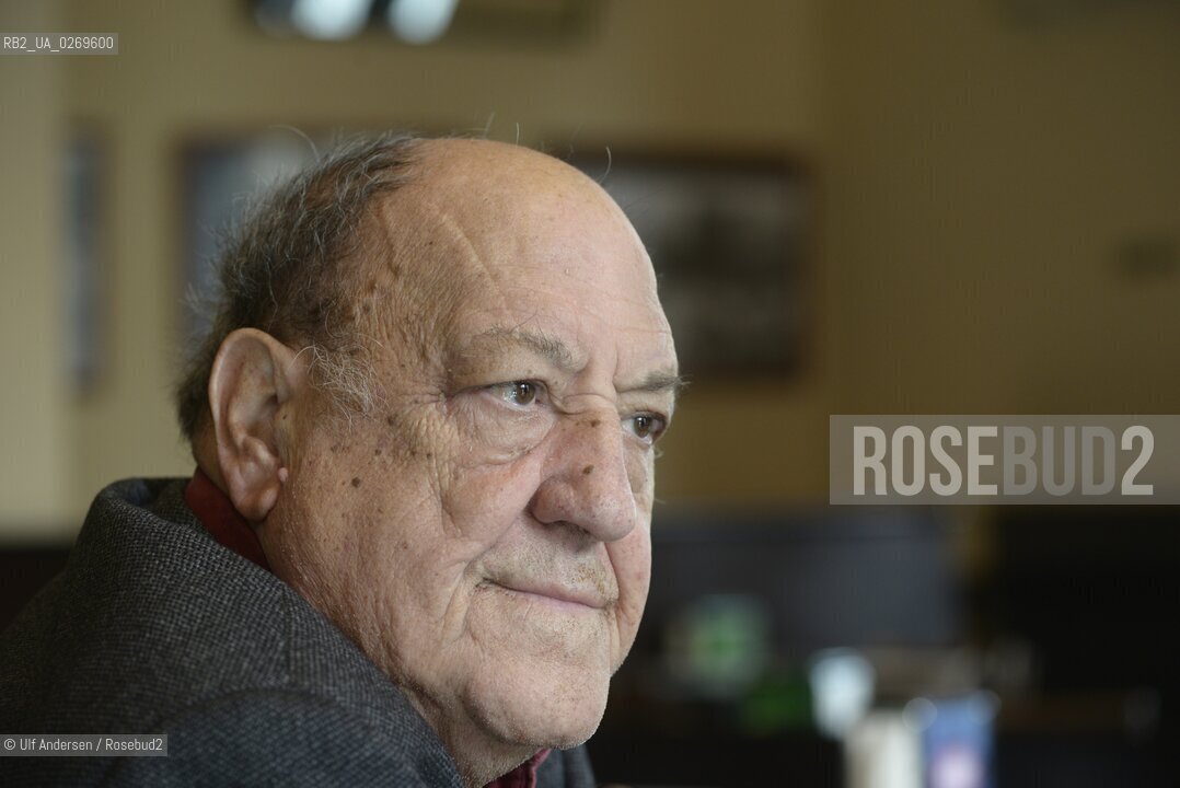 Javier Tomeo, Spanish writer. Barcelona, January 27, 2013 - ©Ulf Andersen/Rosebud2
