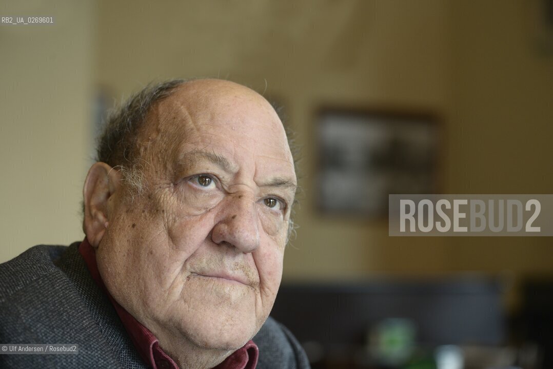 Javier Tomeo, Spanish writer. Barcelona, January 27, 2013 - ©Ulf Andersen/Rosebud2