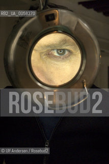 French illustrator and cartoonist Enki Bilal in his studio. Paris, March 7, 2009 - ©Ulf Andersen/Rosebud2
