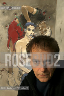 French illustrator and cartoonist Enki Bilal in his studio. Paris, March 7, 2009 - ©Ulf Andersen/Rosebud2