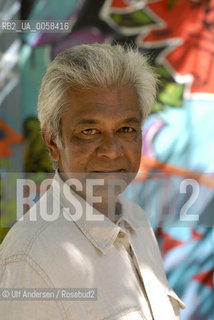 Canadian writer Neil Bissoondath. Paris, august 31, 2010 - ©Ulf Andersen/Rosebud2