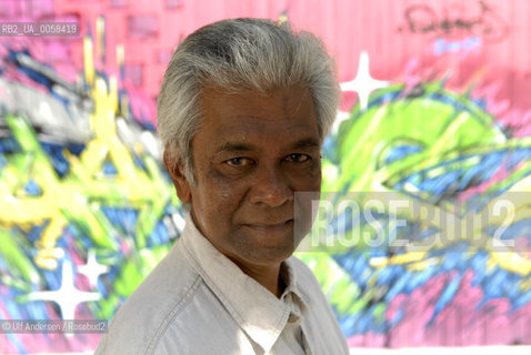 Canadian writer Neil Bissoondath. Paris, august 31, 2010 - ©Ulf Andersen/Rosebud2
