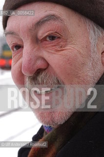 Russian author Andrei Bitov. Moscow, February 5, 2005 - ©Ulf Andersen/Rosebud2
