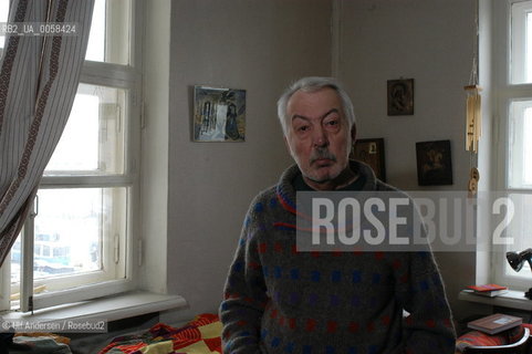 Russian author Andrei Bitov. Moscow, February 5, 2005 - ©Ulf Andersen/Rosebud2