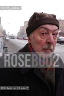Russian author Andrei Bitov. Moscow, February 5, 2005 - ©Ulf Andersen/Rosebud2