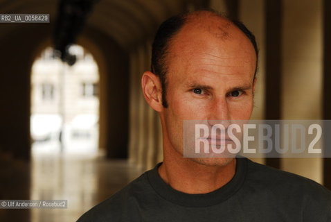 South African writer Troy Blacklaws. Paris, June 27, 2006 - ©Ulf Andersen/Rosebud2