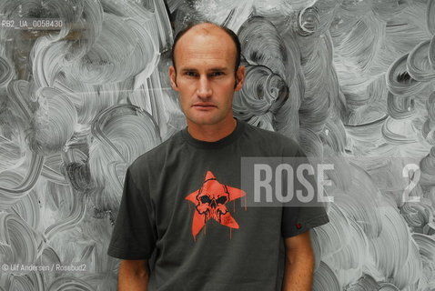 South African writer Troy Blacklaws. Paris, June 27, 2006 - ©Ulf Andersen/Rosebud2