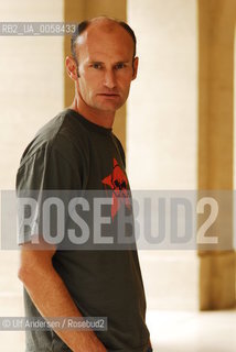 South African writer Troy Blacklaws. Paris, June 27, 2006 - ©Ulf Andersen/Rosebud2