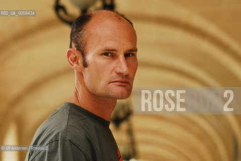 South African writer Troy Blacklaws. Paris, June 27, 2006 - ©Ulf Andersen/Rosebud2