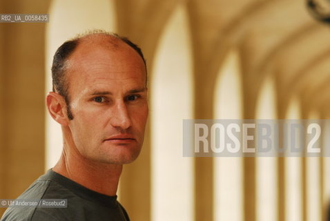 South African writer Troy Blacklaws. Paris, June 27, 2006 - ©Ulf Andersen/Rosebud2