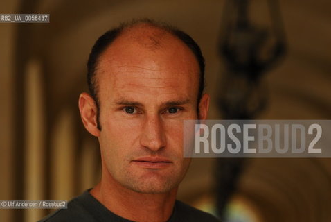 South African writer Troy Blacklaws. Paris, June 27, 2006 - ©Ulf Andersen/Rosebud2
